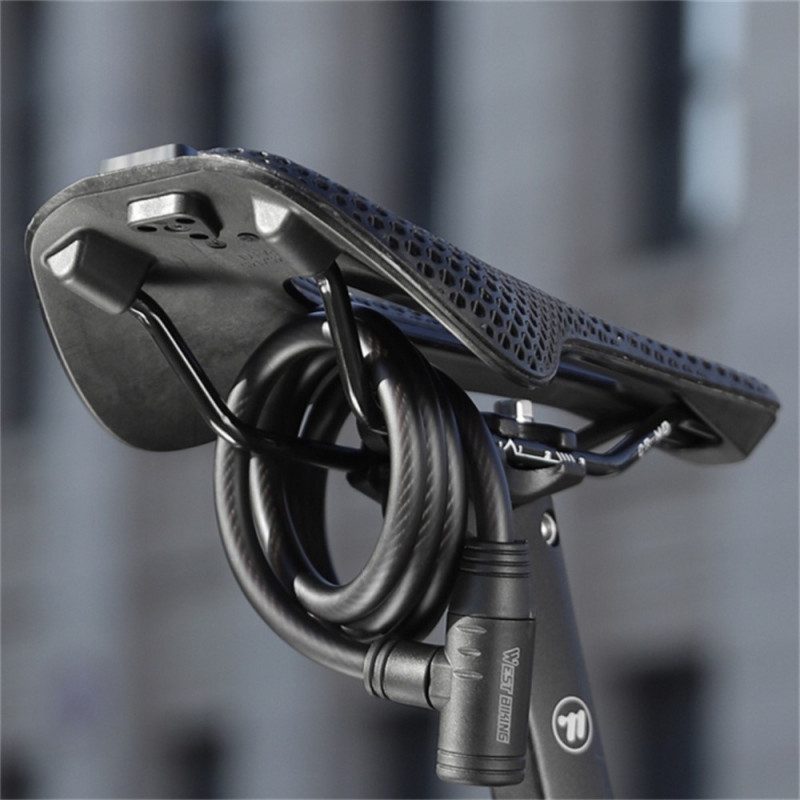 WEST BIKING Cykel Elcykel Knallert Stållås Cykellås Kædelås Tyverisikring MTB