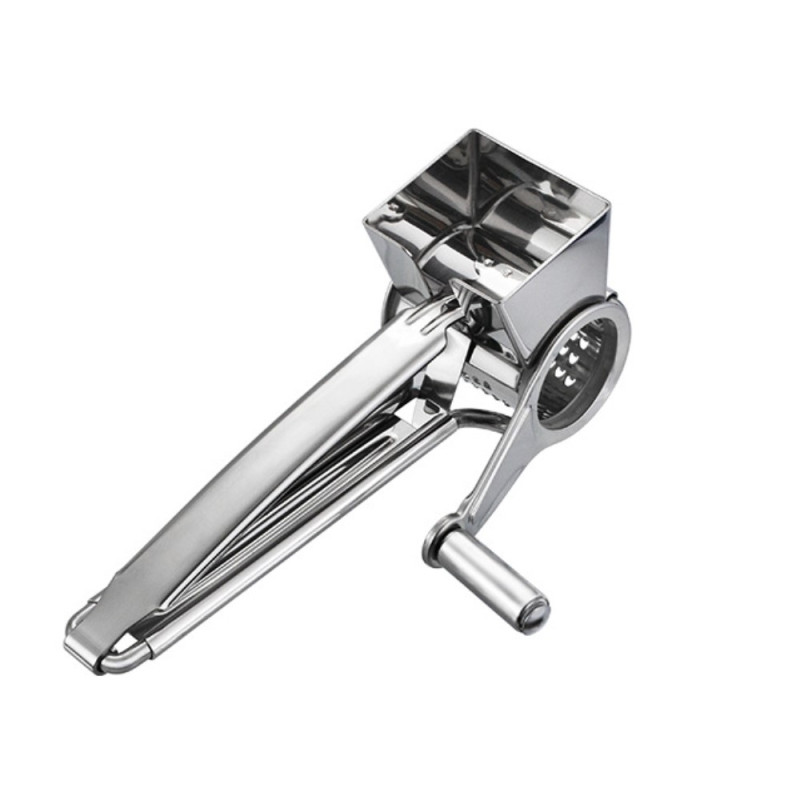 Håndroterende rivjern Slicer Ostehøvel i rustfritt stål