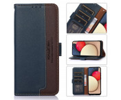 KHAZNEH Motorola Moto G22 / Moto E32s 4G Plånboksfodral - Blå/Brun