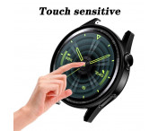 Huawei Watch GT 3 42mm Svart Ram med härdat glas