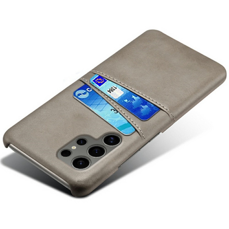 Samsung Galaxy S25 Ultra KSQ Pu-nahkapäällysteinen kuori kova kotelo