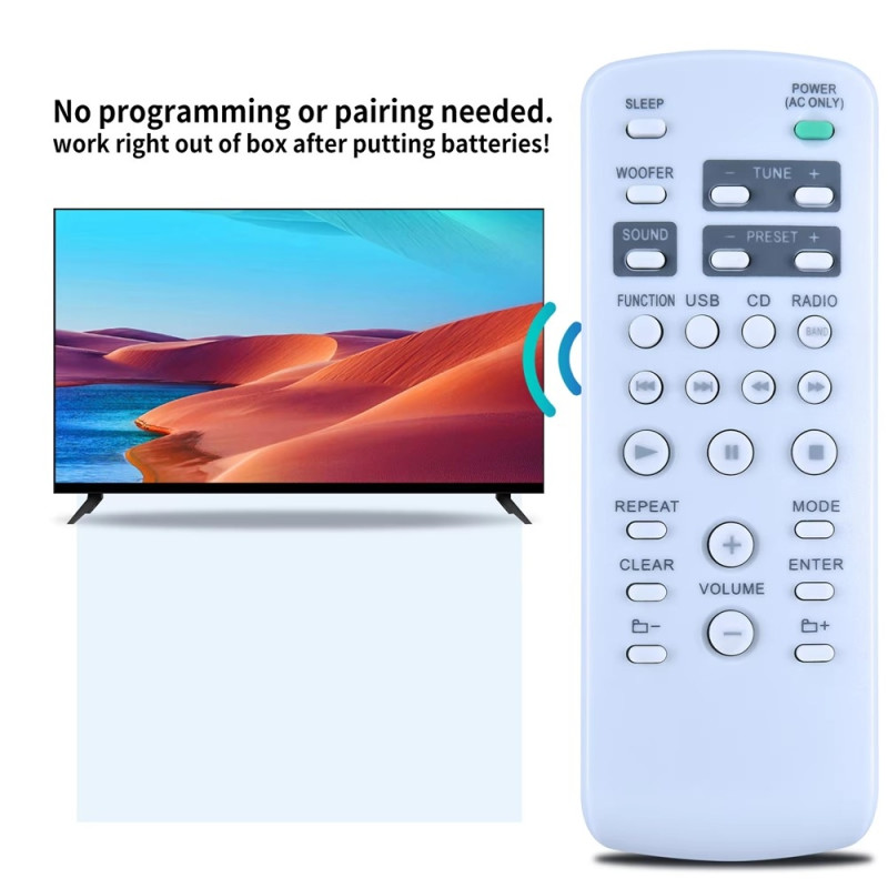 Remote Control Replacement for RMT-CG880A For Sony DVD Amplifier