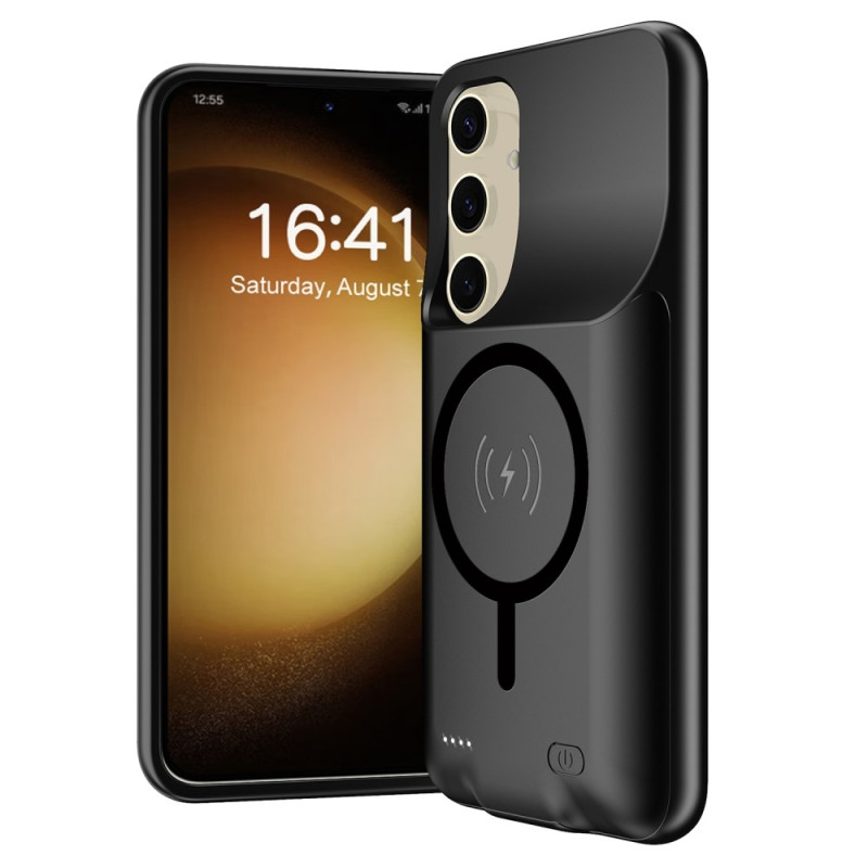 For Samsung Galaxy S25+ (Plus) Charging Case Cover 10000mAh Battery Compatible MagSafe