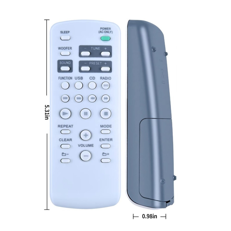 Remote Control Replacement for RMT-CG880A For Sony DVD Amplifier