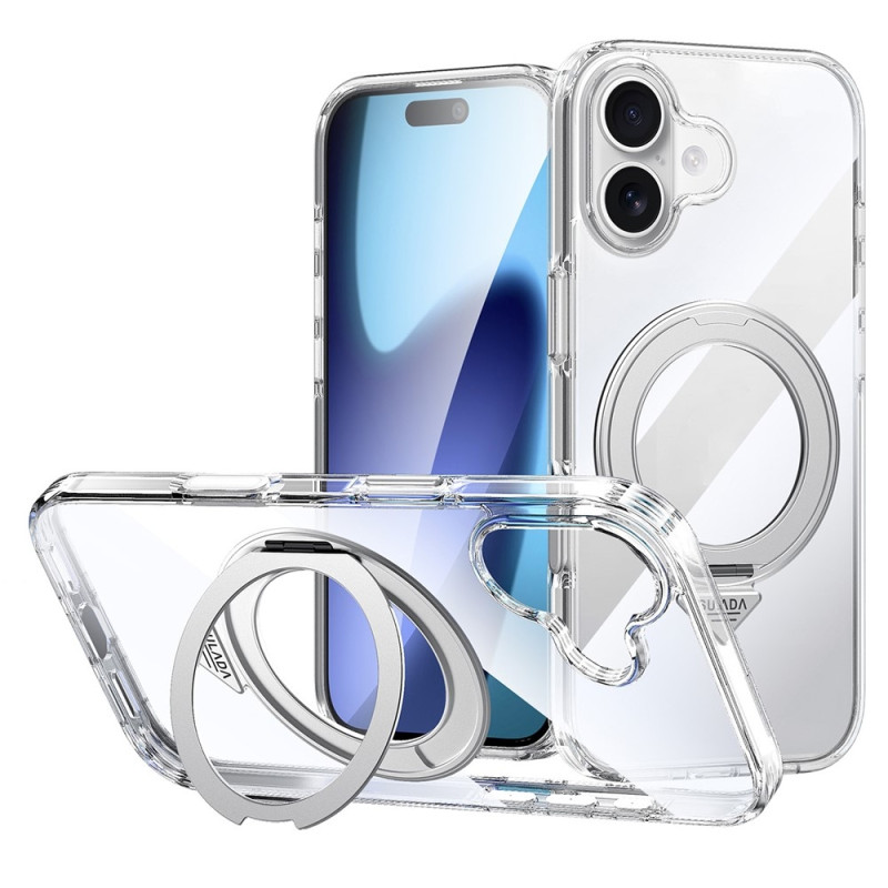 Til iPhone 17 Cover SULADA Magnet med Kickstand TPU + PC Klar