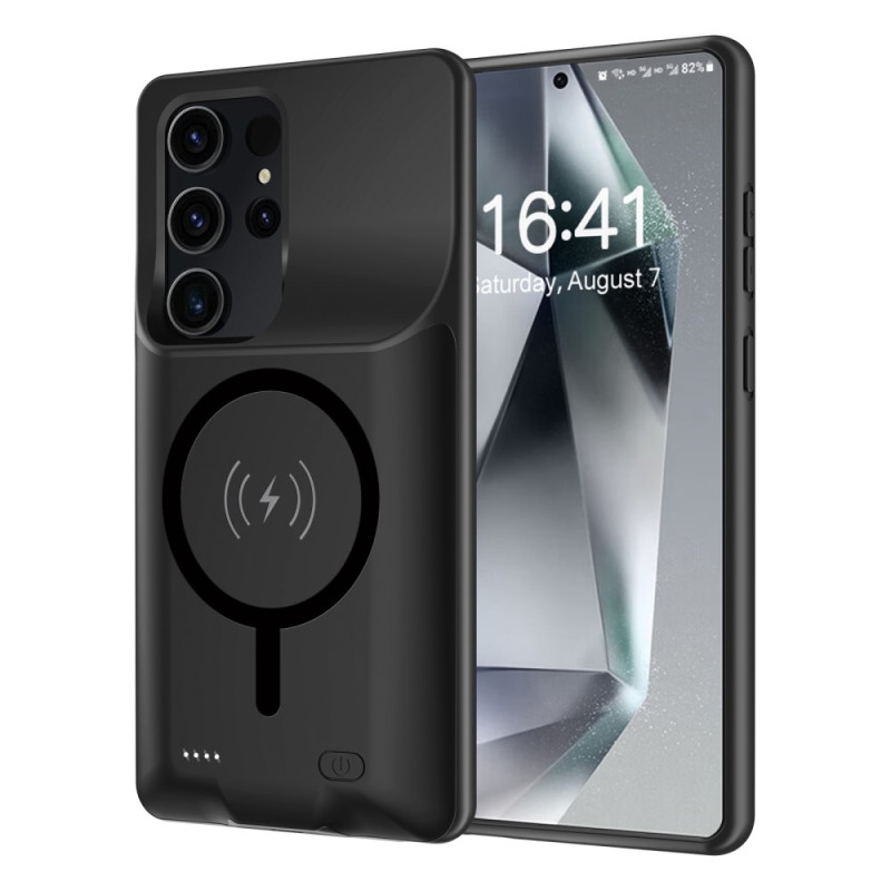 Samsung Galaxy S25 Ultra latauskotelolle Shell 10000mAh akkuyhteensopiva MagSafe