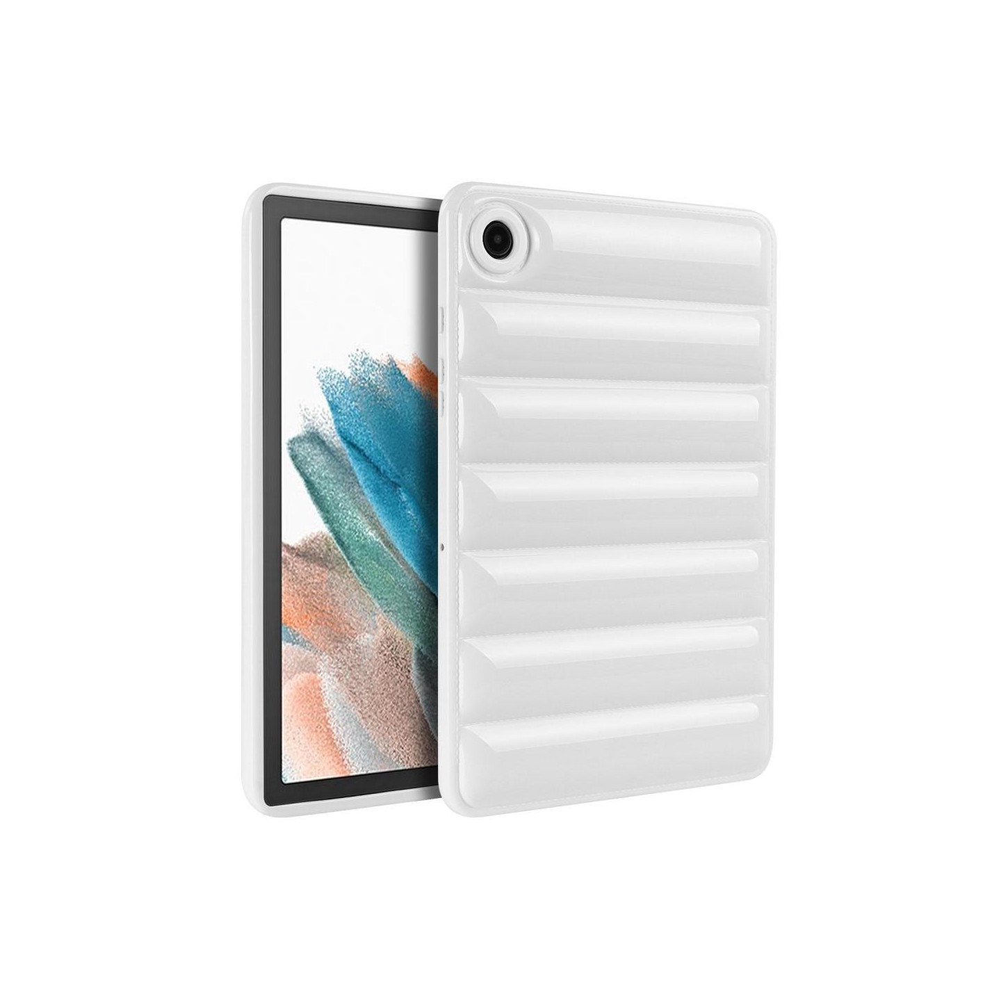 Samsung Galaxy Tab A8 10.5 (2021/2022) Godterifarge TPU - Hvit