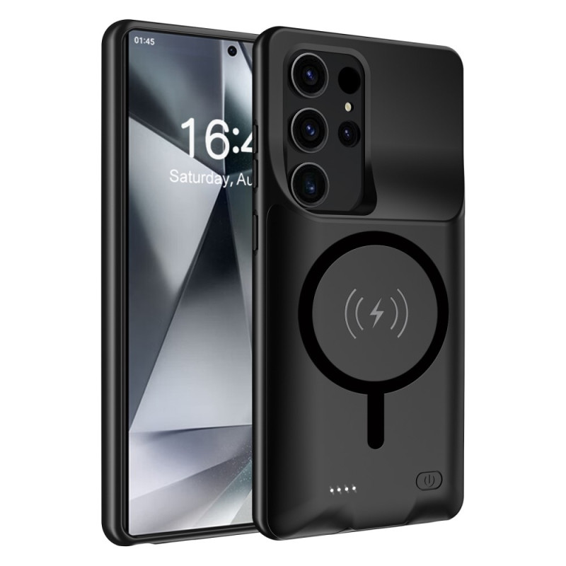 Til Samsung Galaxy S25 Ultra Opladningsetui Shell 10000mAh batteri kompatibel MagSafe