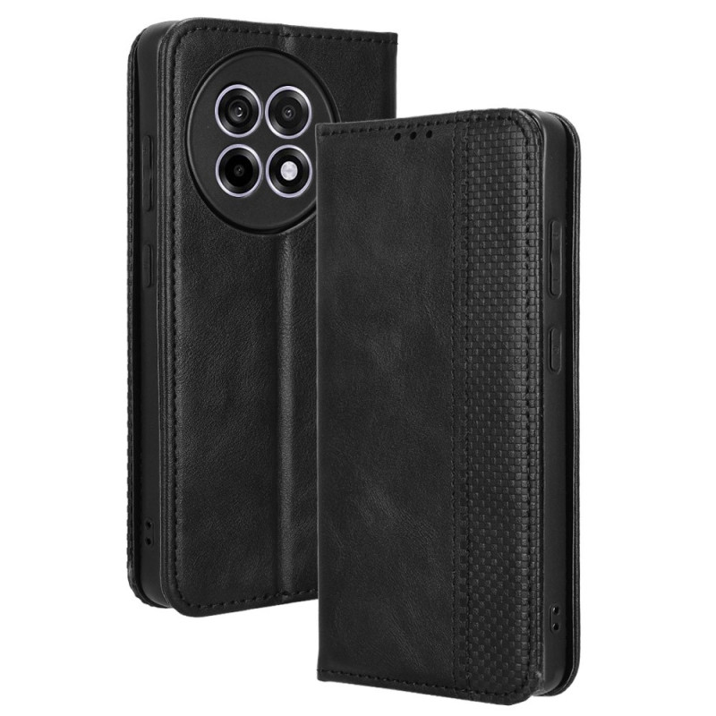 For OnePlus 13R Deksel Lommebok Deksel Telefon Deksel Retro - Svart