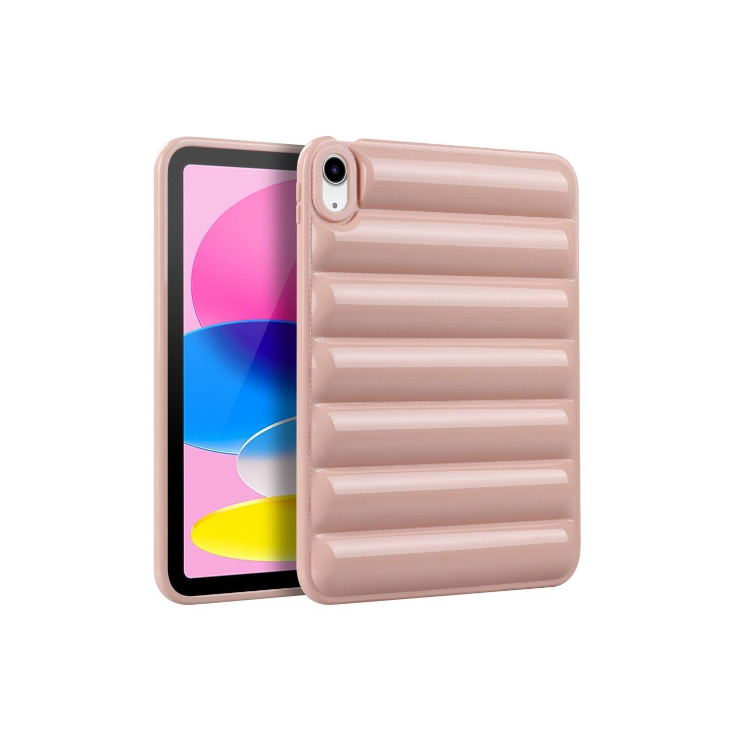 Til iPad 10.9 (2022) Candy Color TPU - Rosa
