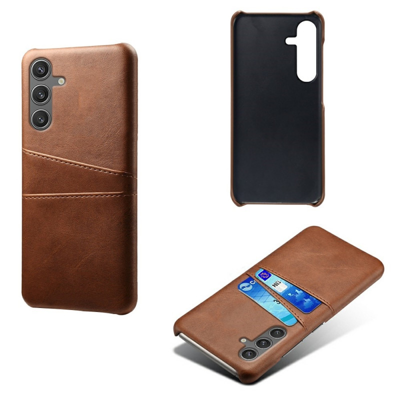 Samsung Galaxy S25 KSQ Pu-Leather Coated Shell Hard Case