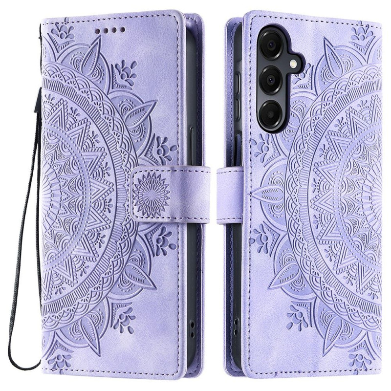 Til Samsung Galaxy A26 tegnebogscover Cover Shell Mandala Blomstermønster