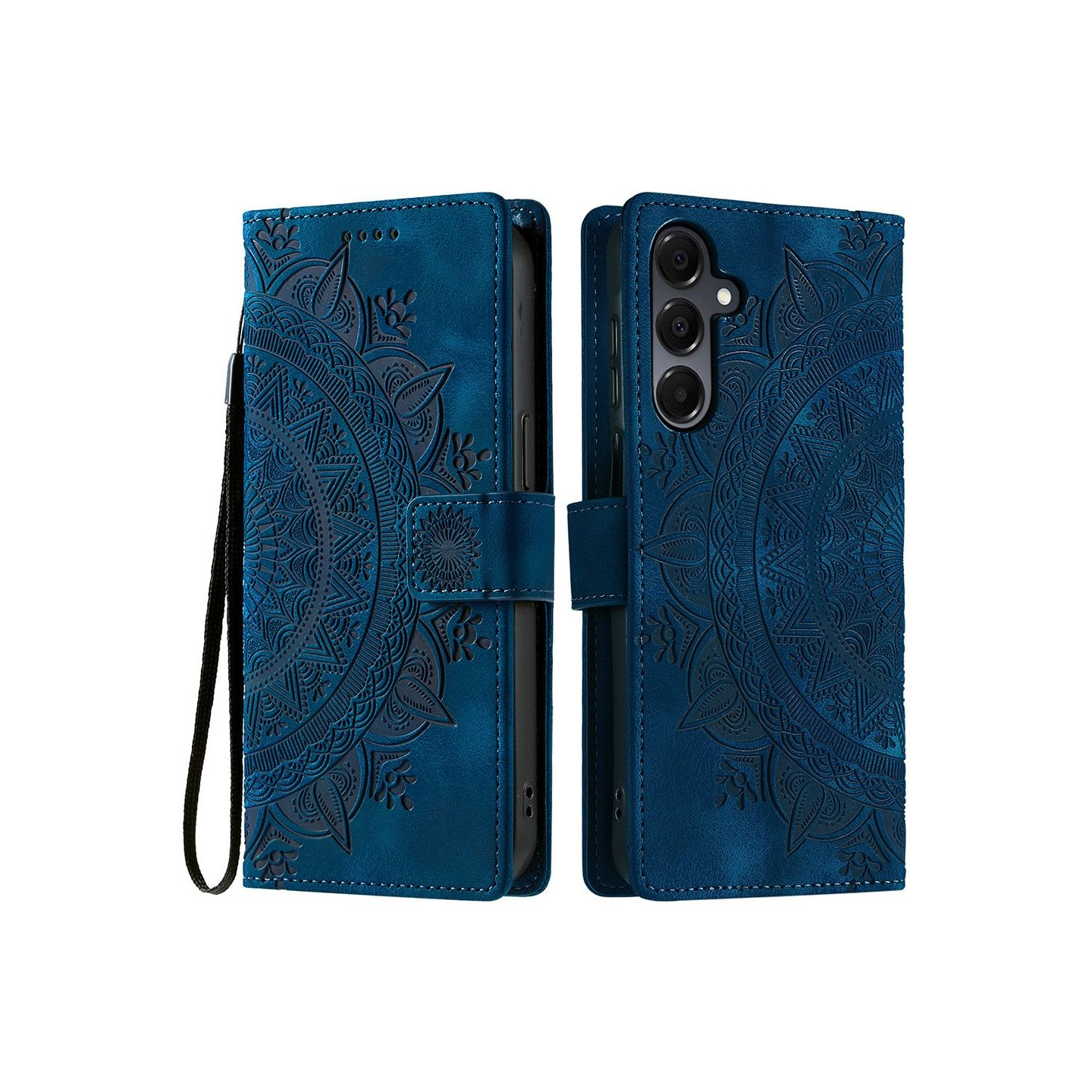 For Samsung Galaxy A26 Wallet Case Cover Shell Mandala Flower Pattern