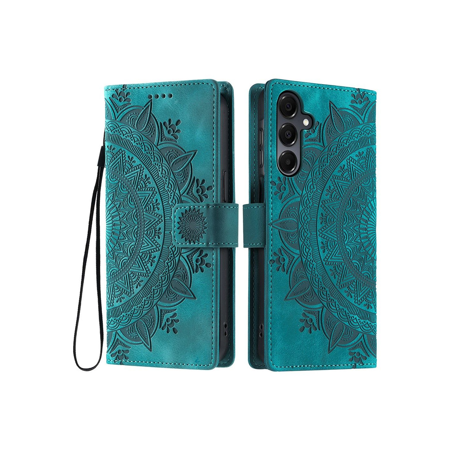 For Samsung Galaxy A26 Wallet Case Cover Shell Mandala Flower Pattern