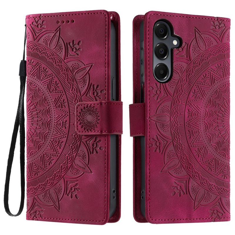 For Samsung Galaxy A26 Wallet Case Cover Shell Mandala Flower Pattern
