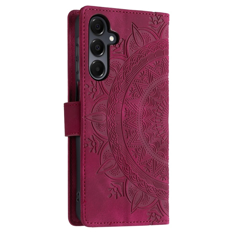 For Samsung Galaxy A26 Wallet Case Cover Shell Mandala Flower Pattern