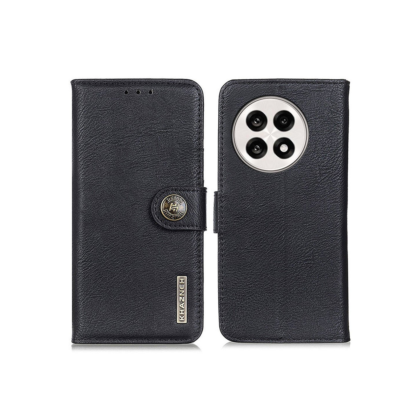 For OnePlus 13R Case Wallet Case Cover Phone Case Wallet - Black