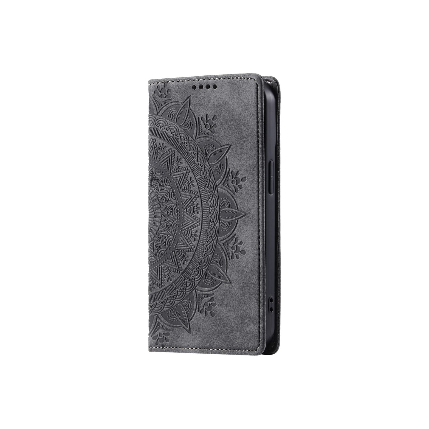 Til Samsung Galaxy S25 tegnebogscover Cover Shell Mandala Blomstermønster