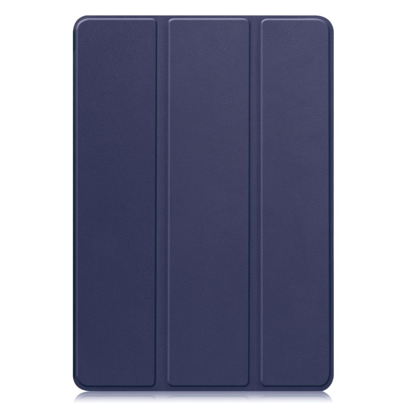For Lenovo Idea Tab Pro Case Tri-Fold Stand Cover with Pen Holder - Dark blue