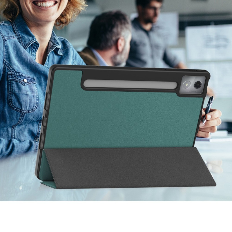 För Lenovo Idea Tab Pro Fodral Tri-Fold Stativ Skal med pennhållare