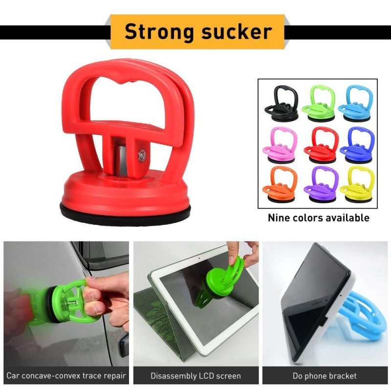 Dent Dents Sugekopp Bil Dentfjerner Bilsugerverktøy - Svart