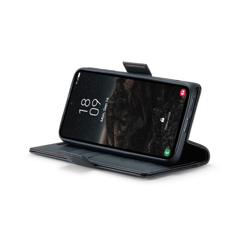 CASEME Plånboksfodral Samsung Galaxy S25 - Svart