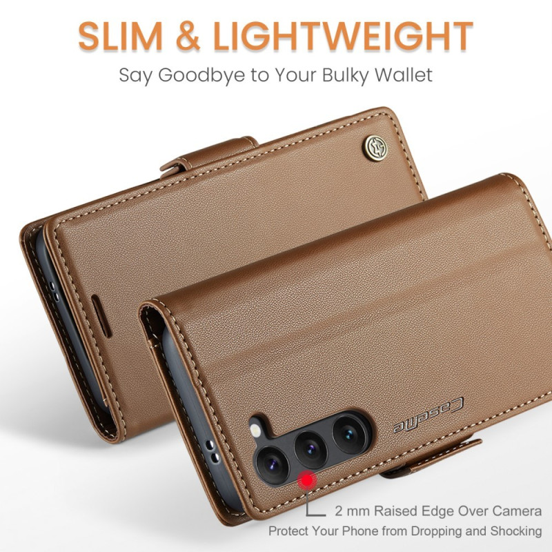 CASEME Retro Lompakkokotelo Samsung Galaxy S25