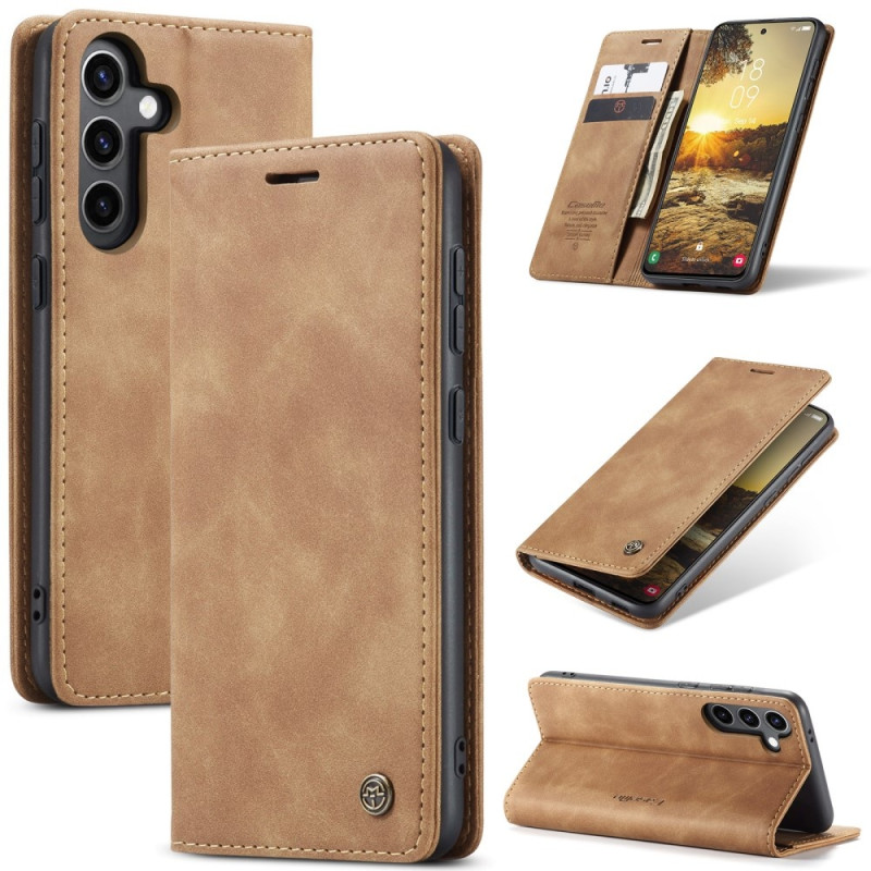 CASEME Plånboksfodral Samsung Galaxy S25+ (S25 Plus) - Brun