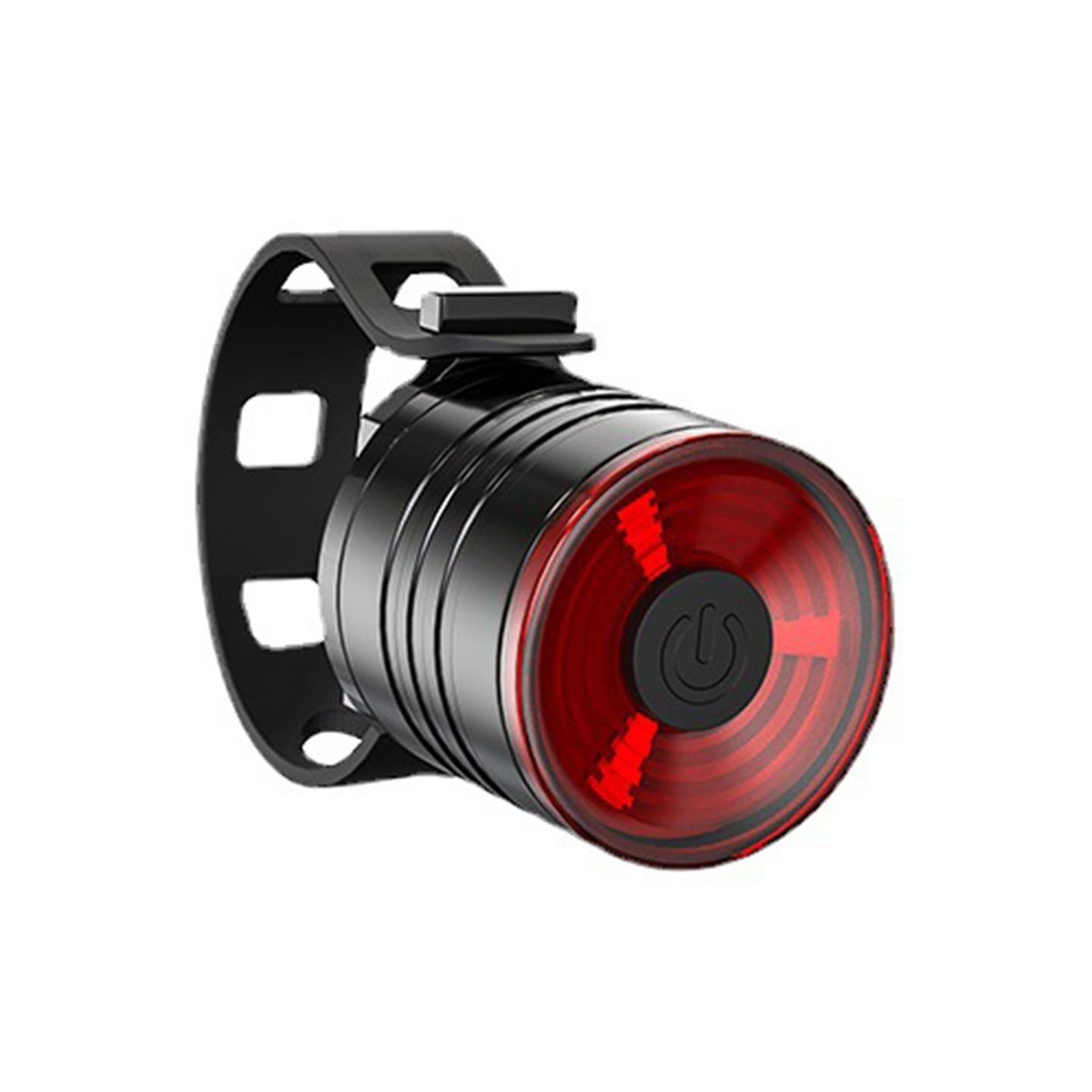 Bicycle Lighting Light Bicycle helmet LED front/rear light Waterproof - Red