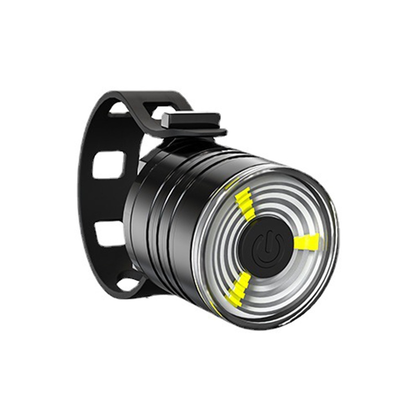 Polkupyörän valaistusvalo Pyöräilykypärä LED-etu-/takavalo Vedenpitävä - Valkoinen