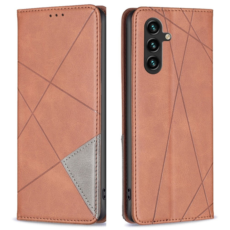 BINFEN COLOR För Samsung Galaxy A56 Stötsäkert Plånboksfodral – Coffee