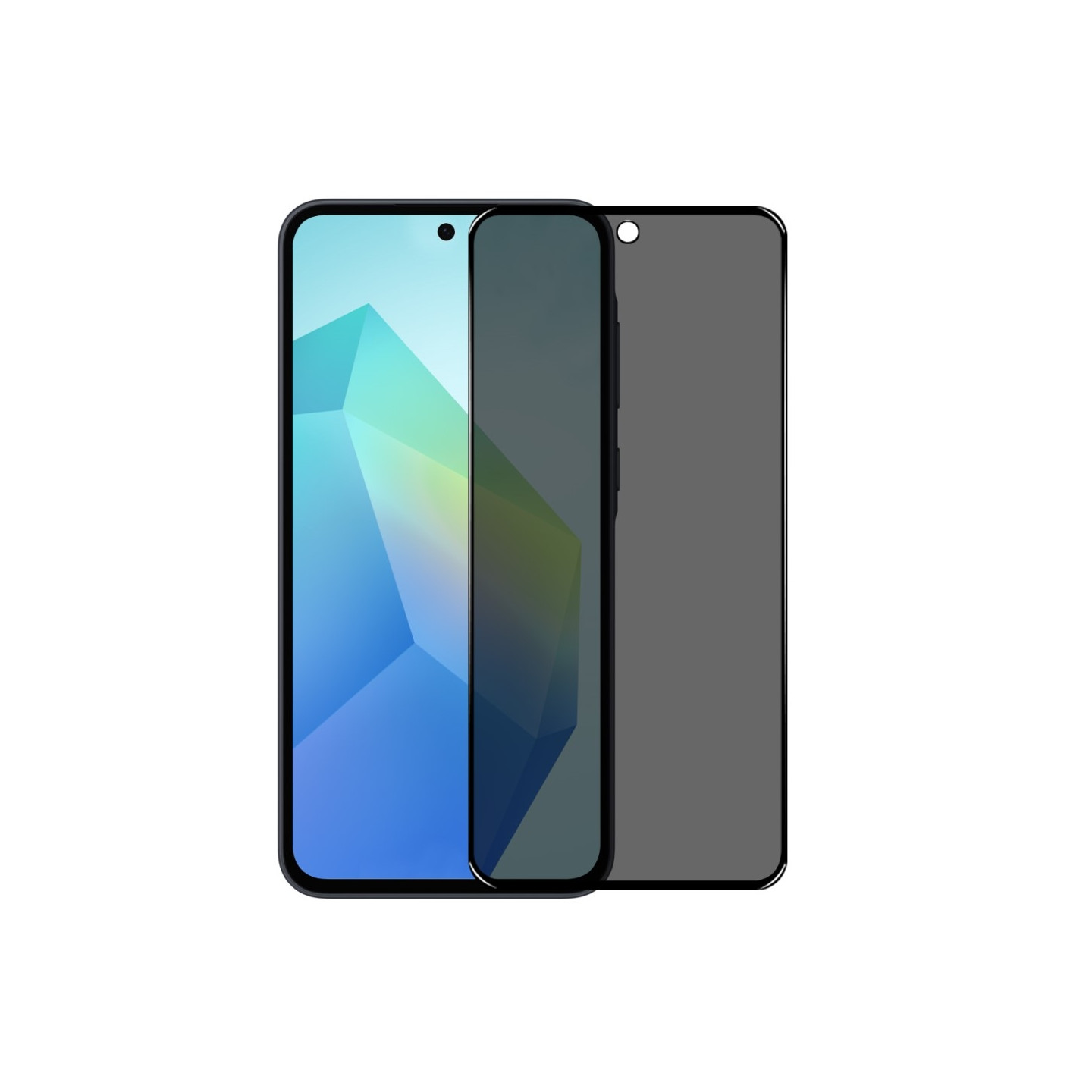 NORTHJO Samsung Galaxy A36 A56 Privacy Näytönsuoja Karkaistu Lasi Anti-Spy