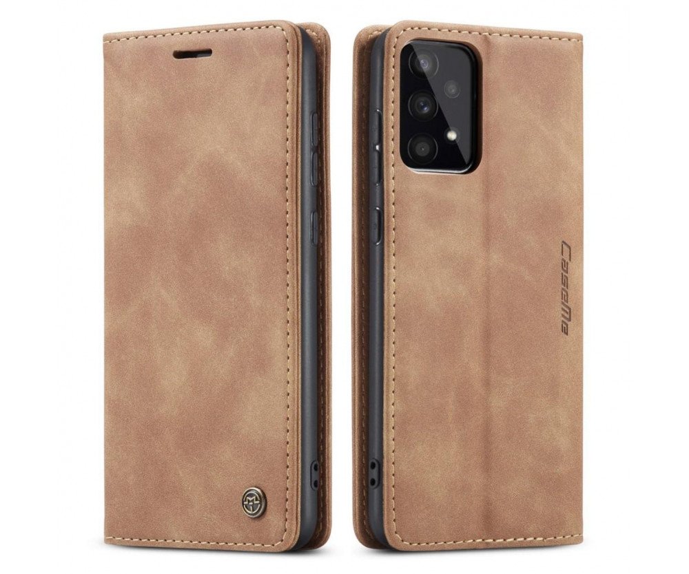 CASEME Plånboksfodral Samsung Galaxy A33 5G - Brun