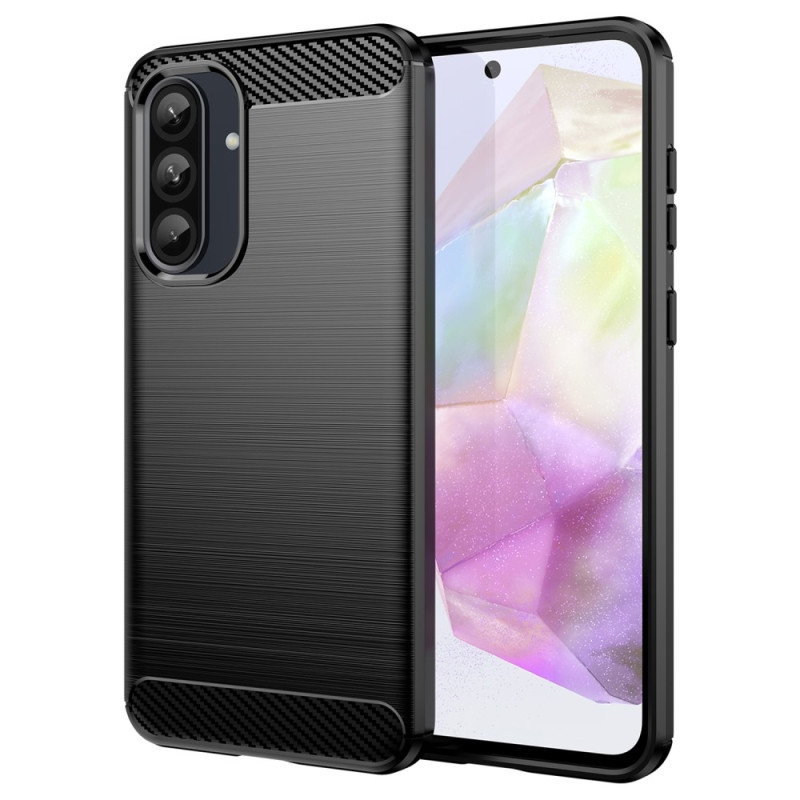 Til Samsung Galaxy A56 / A36 Cover Til Telefon TPU Carbon Fiber Texture Slim-Fit