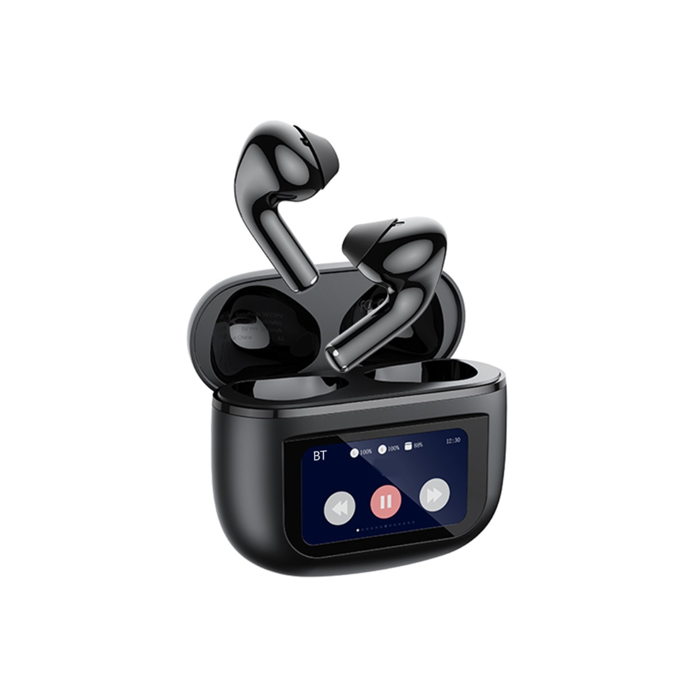 REMAX Cozypods True Wireless Earbuds -kosketusnäyttö ANC melua vaimentavat Bluetooth-kuulokkeet - Musta