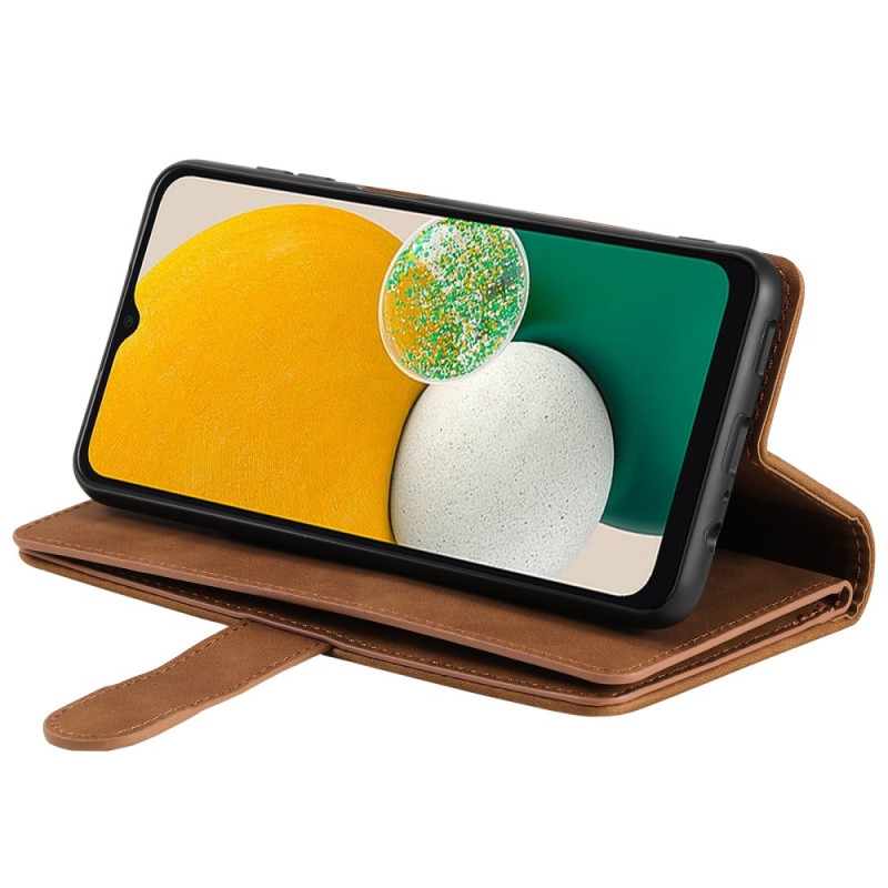 Til Samsung Galaxy A56 5G Etui med Lynlåslomme og 9 Kortlommer