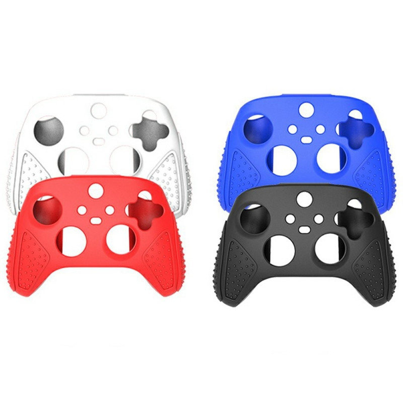 Til Xbox Series S/X Game Controller Støvtæt Silikone Protector Anti-slip taske - Rød