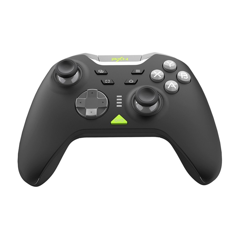 Langaton Bluetooth-peliohjain vastaanottimella Yhteensopiva Steam PC Android iOS Nintendo Switchin kanssa - Musta