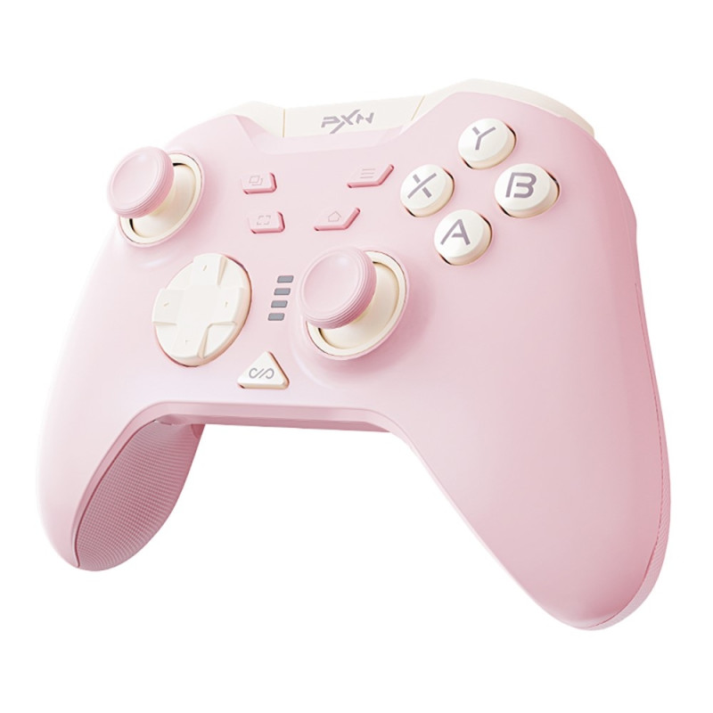 Bluetooth trådløs spilcontroller med modtager Kompatibel med Steam PC Android iOS Nintendo Switch - Lyserød