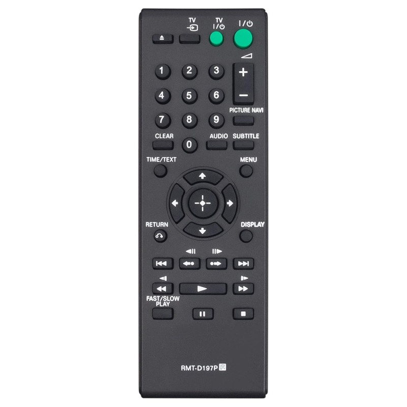 Remote Control Replacement for RMT-D197P For Sony DVD