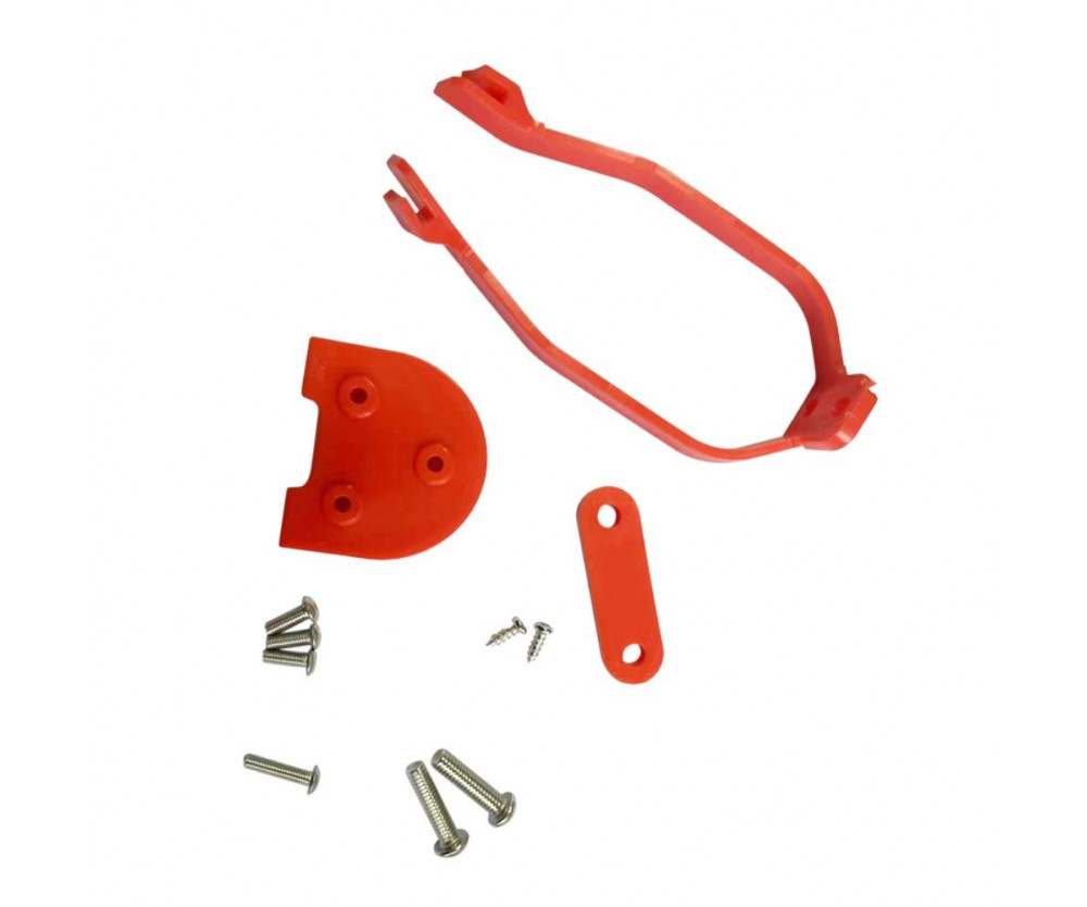 Xiaomi Mijia M365 / M365 Pro Stödfäste Paket Bakskärm Mudguard - Röd