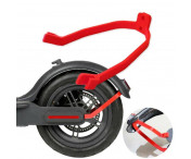 Xiaomi Mijia M365 / M365 Pro Stödfäste Paket Bakskärm Mudguard - Röd