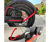 Xiaomi Mijia M365 / M365 Pro Stödfäste Paket Bakskärm Mudguard - Röd