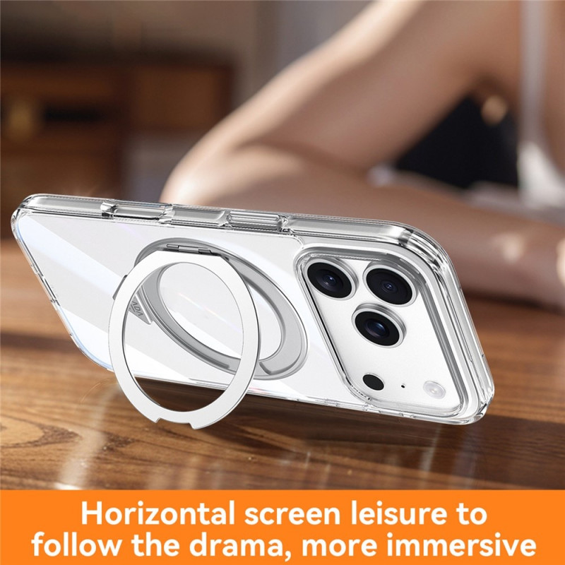 Til iPhone 17 Pro Max Cover SULADA Magnet med Kickstand TPU + PC Klar