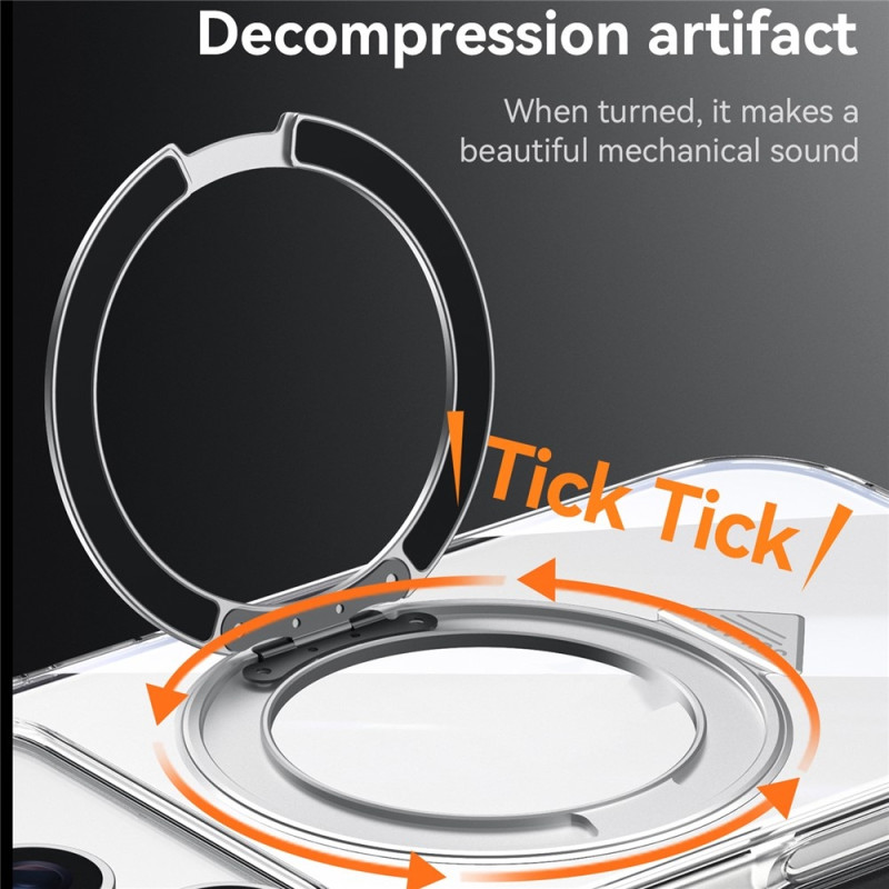 Til iPhone 17 Pro Max Cover SULADA Magnet med Kickstand TPU + PC Klar