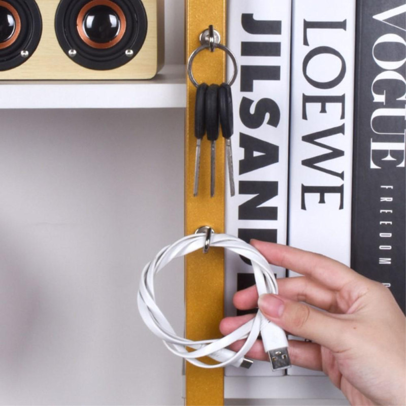 No Drilling Magnetic Hooks Magnetic Hangers for Home Kitchen Refrigerator Office 2 pieces