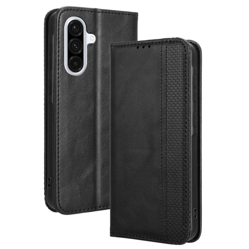 Wallet Stand Flip-telefonetui til Samsung Galaxy A56 5G - Sort