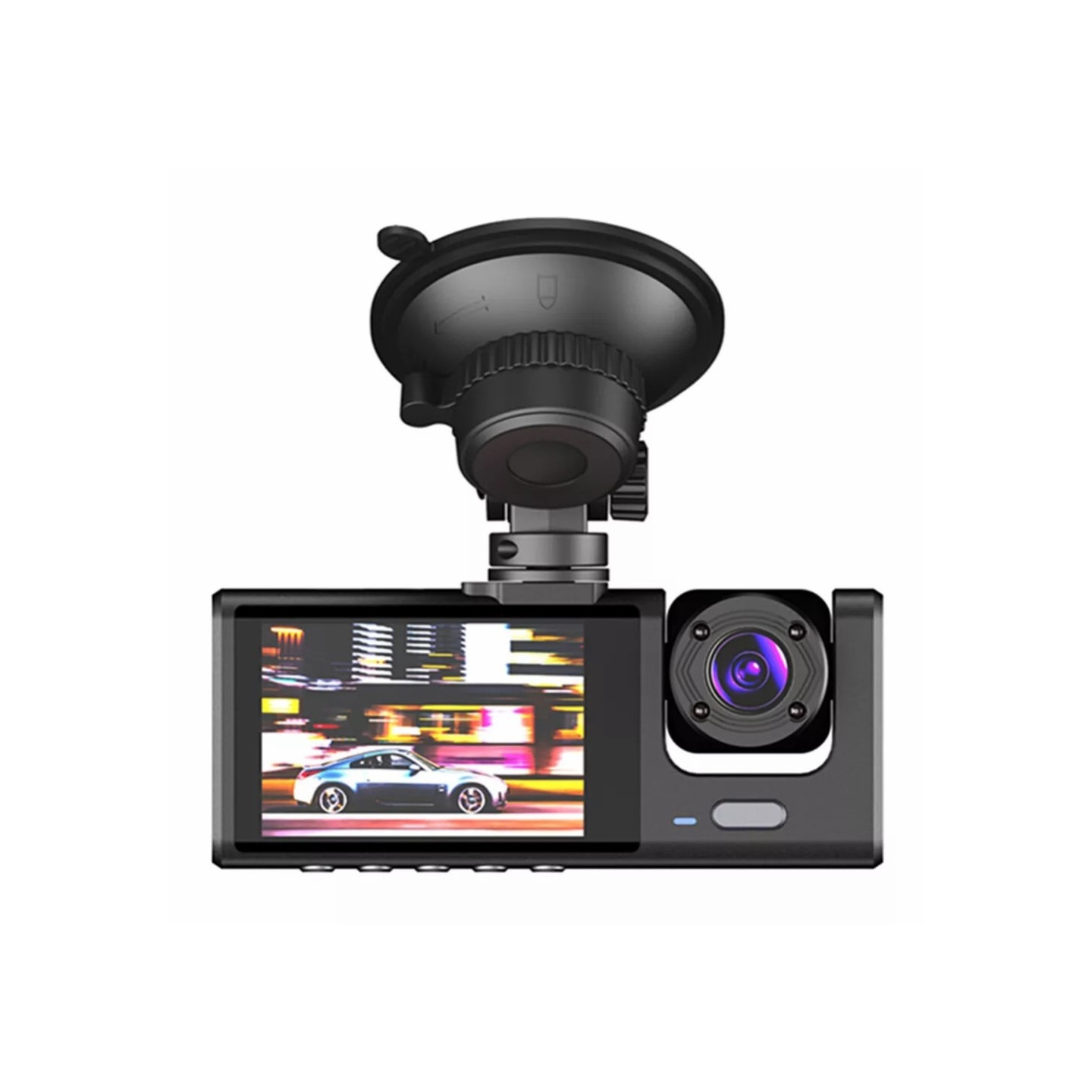 Bilkamera 3 objektiv vidvinkel 1080P HD bil DVR Dash Cam parkeringsmonitor
