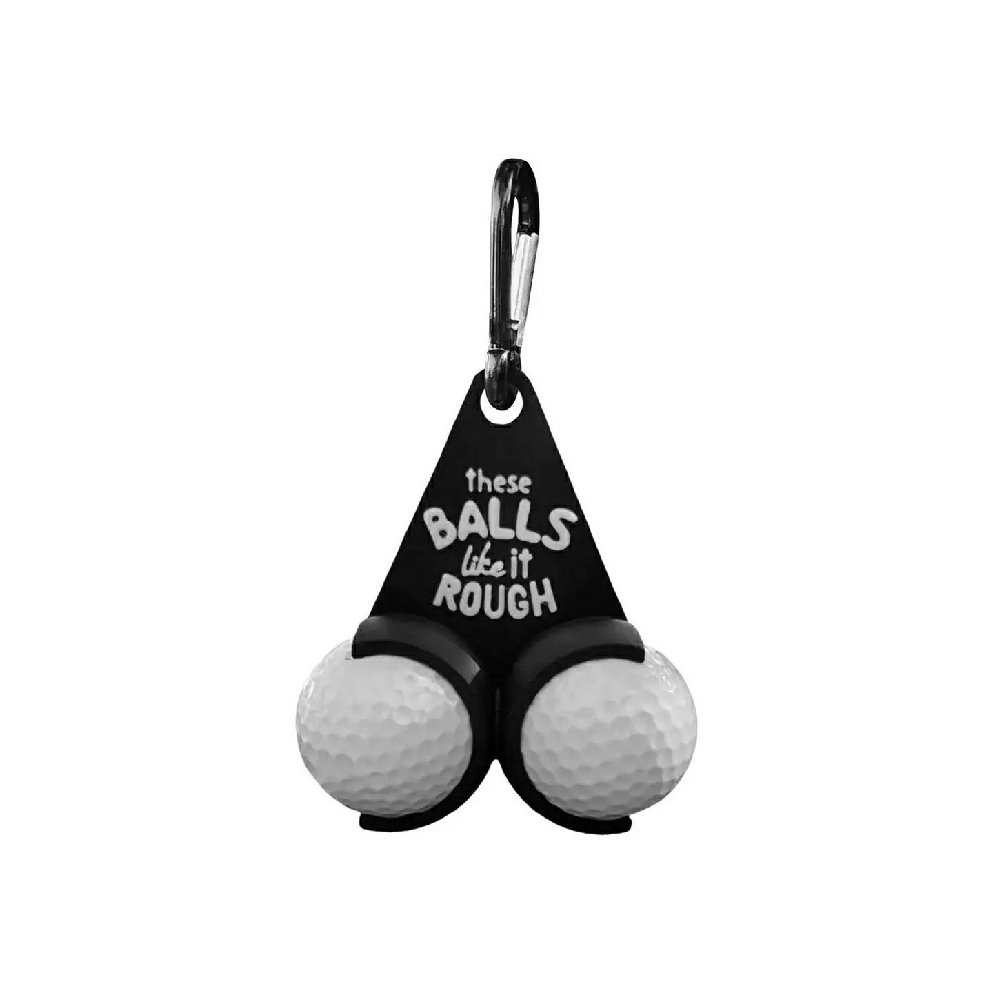 Golfpallon pidike Hauskat kirjaimet Double Golf Balls Golf Gift - Tyyli B