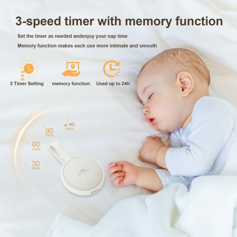 White Noise Machine Bluetooth-høyttaler Baby Barn Voksen Sleep Aid Sound Machine